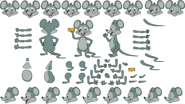 Vector manny mouseq