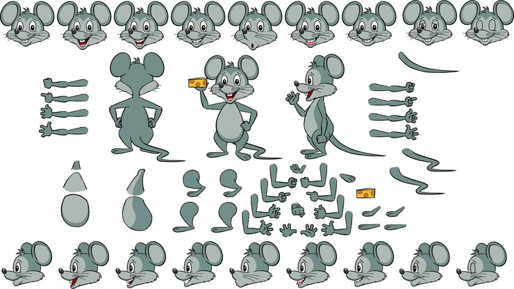 Vector manny mouseq