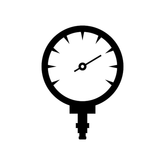 Manometer or pressure gauge icon