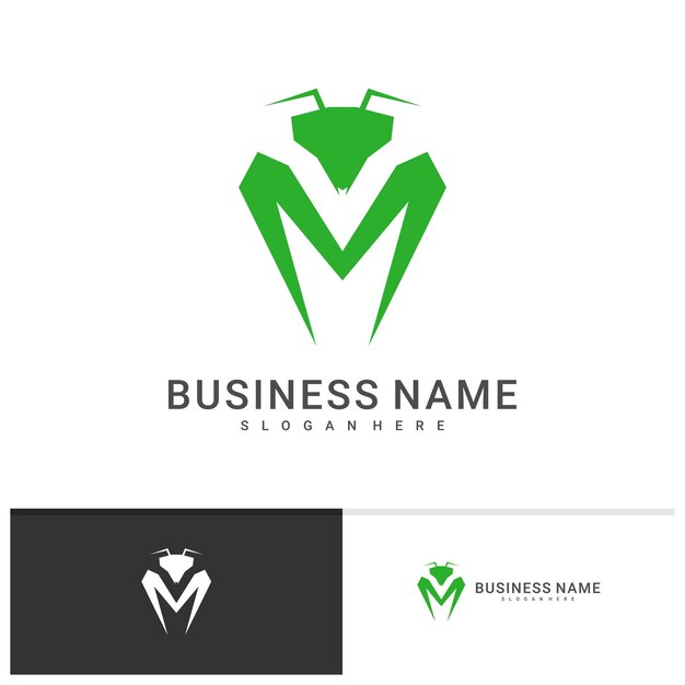 Mantis logo vector template Creative Mantis logo design concepts