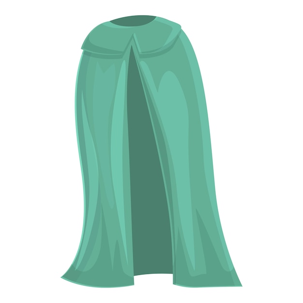 Mantle icon cartoon vector Cloak cape Super flying