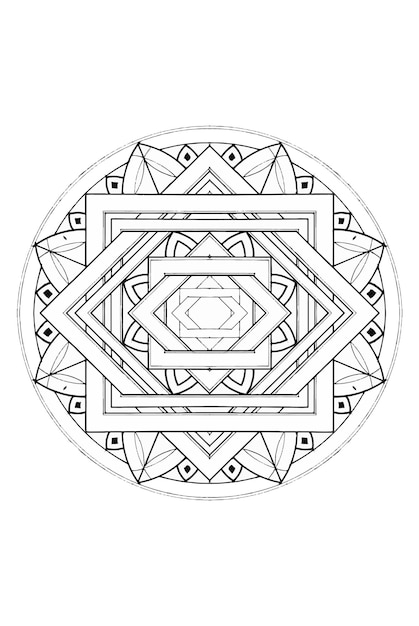Mantra Mandala, The Mantra Mandala, The Meditation art for Adults to Colouring Hands With Art By Art 047