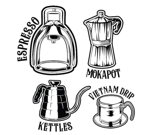 Manual brewing coffee tools