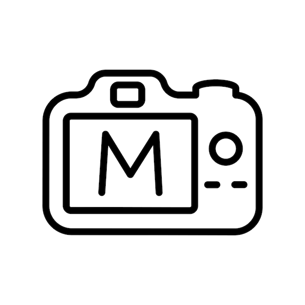 Manual mode icon