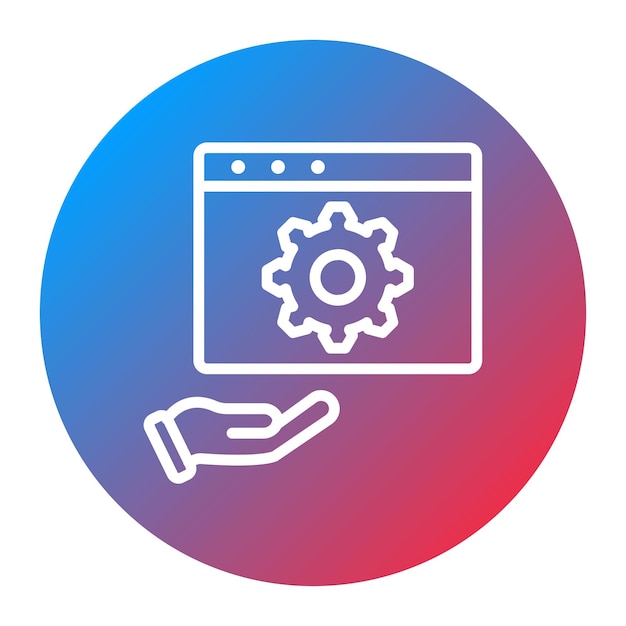 Manual Testing icon vector image Can be used for Software Testing