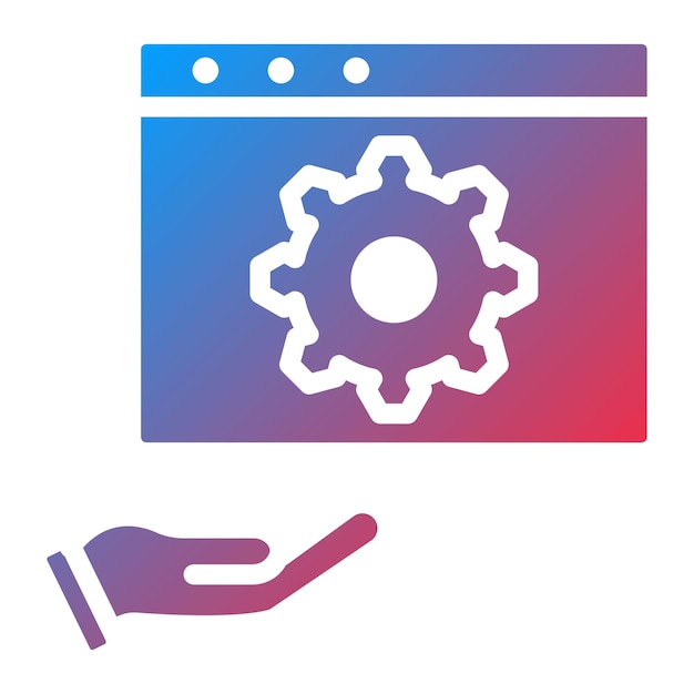 Manuele test icoon vector afbeelding Kan worden gebruikt voor Software Testing