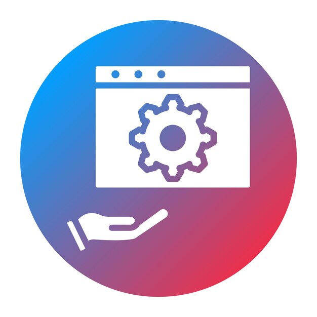 Manuele test icoon vector afbeelding Kan worden gebruikt voor Software Testing