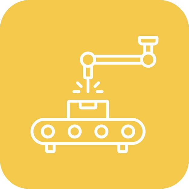 Manufacture vector icon Can be used for Industrial Process iconset