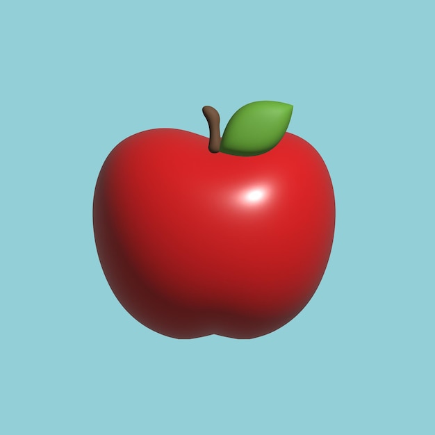 Vector manzana fruit icon