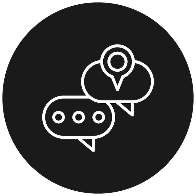 地図とナビゲーションのアイコンセットに使用できます
