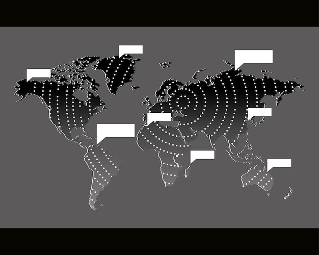 Vector map global communication