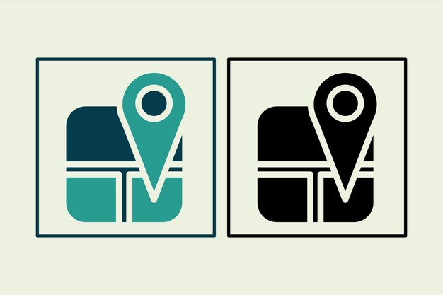 map icon icon related to ui elements suitable for web site app user interfaceselement printable etc solid icon style simple vector design editable