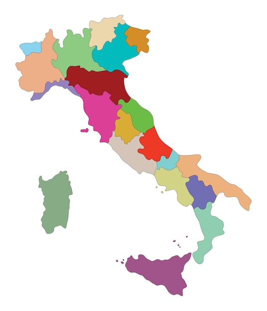 Map of Italy