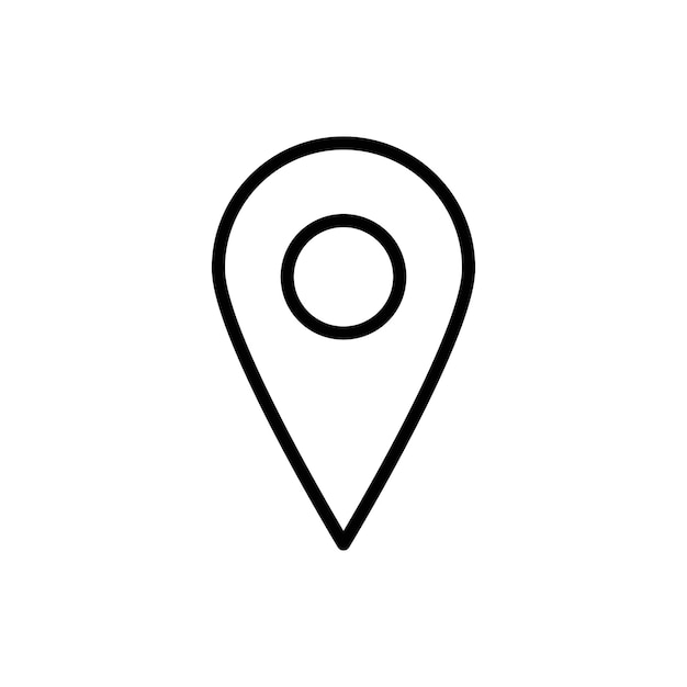Map Marker icon Flat fill set collection