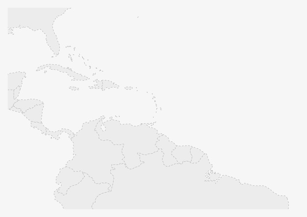 ベクトル 強調表示されたグレナダ マップとアメリカの地図
