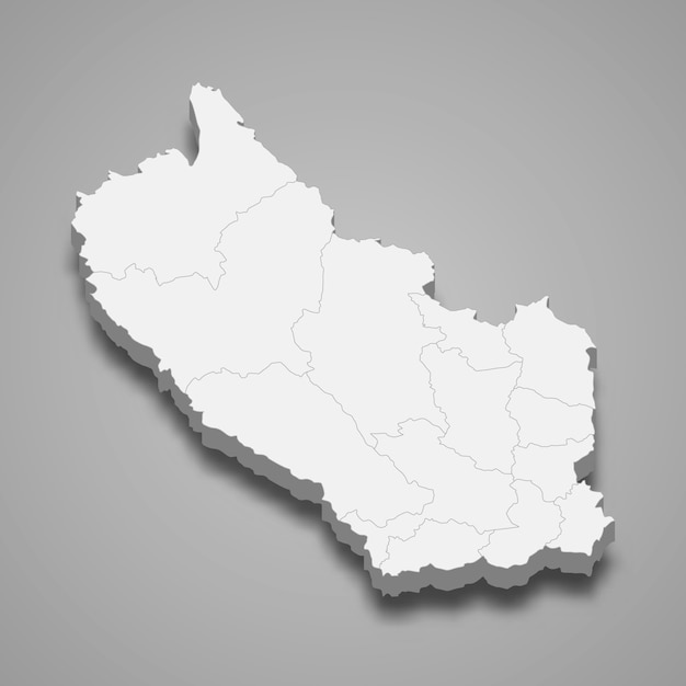 カンチャナブリの地図はタイの州です