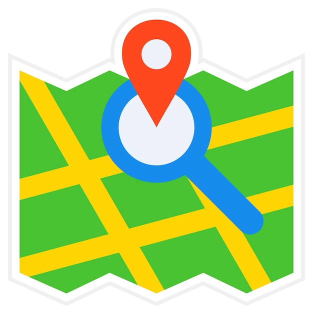 Map Search Icon