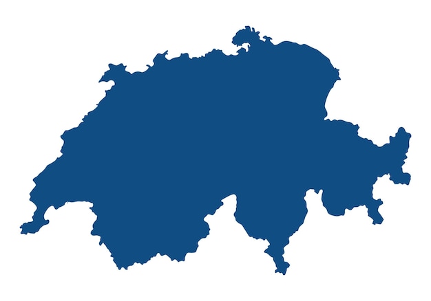 スイスの地図 スイスの地図