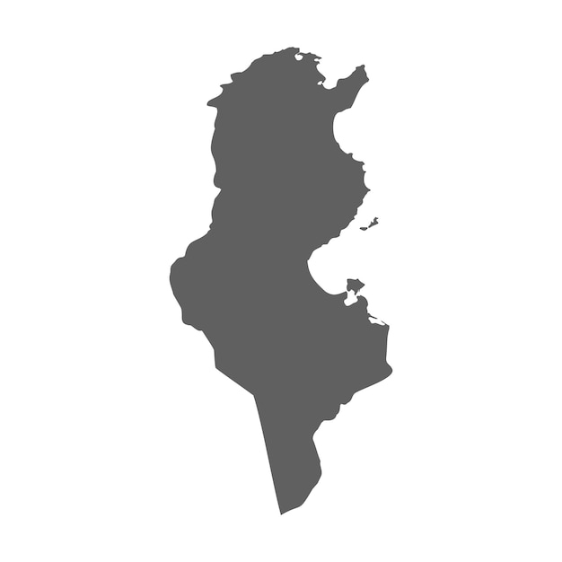 Map of Tunisia