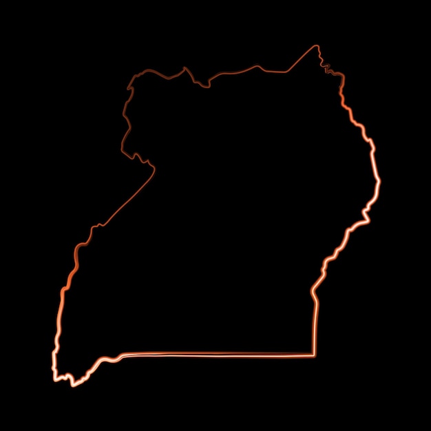 Map of Uganda