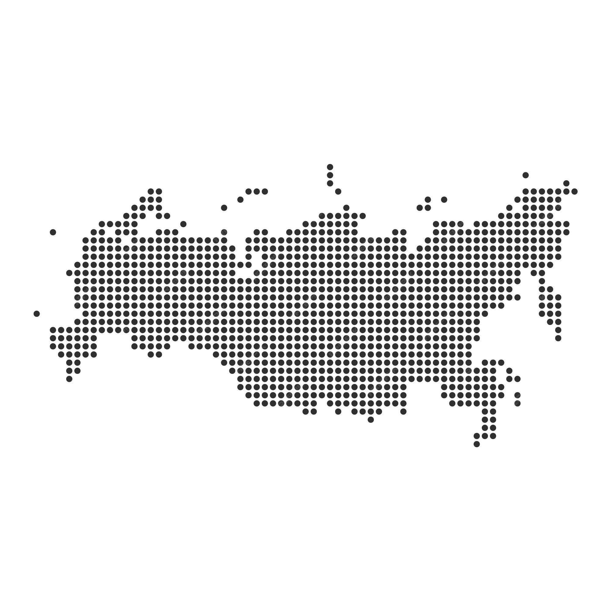Пиксельная карта России