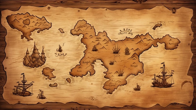 Premium Vector | A map of the world with the name the name of the world