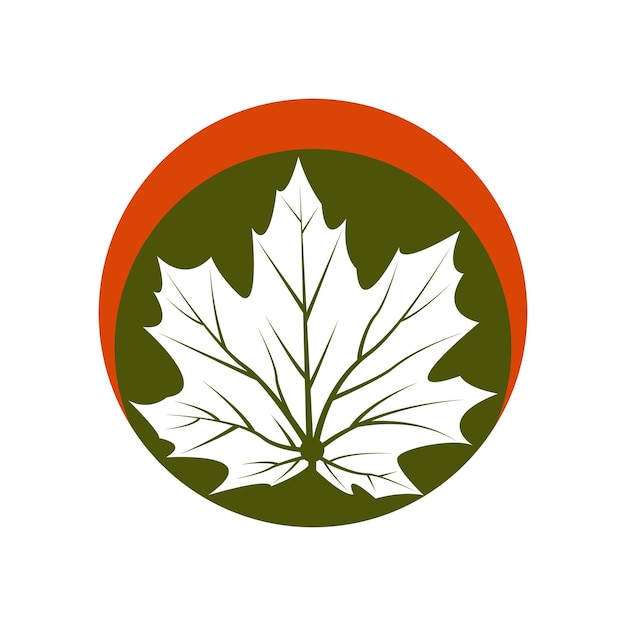 メープル リーフのロゴのテンプレート ベクトル アイコン イラスト デザイン