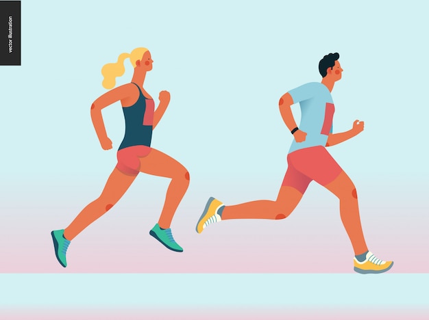 Marathon race group