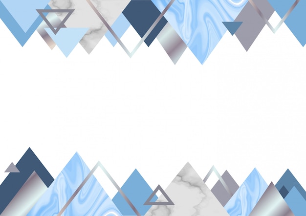 Marble blue background