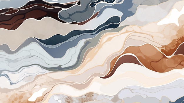 Vector marble patterns vector