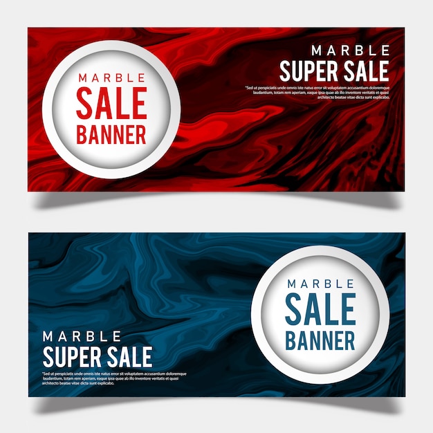 Marble Sale Banner