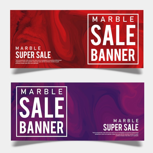 Marble Sale Banner