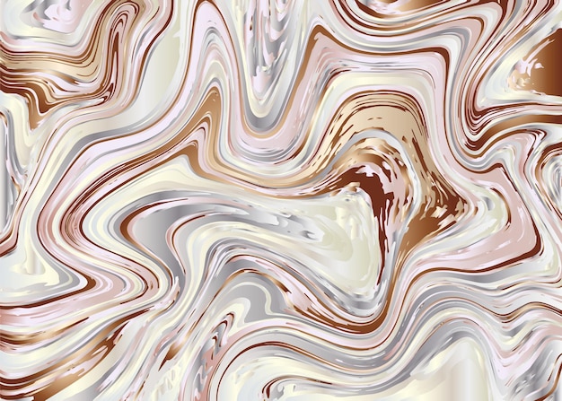 Sfondo con texture in marmo disegno astratto con texture in marmo liquido modello di marmorizzazione ad acquerello naturale illustrazione vettoriale