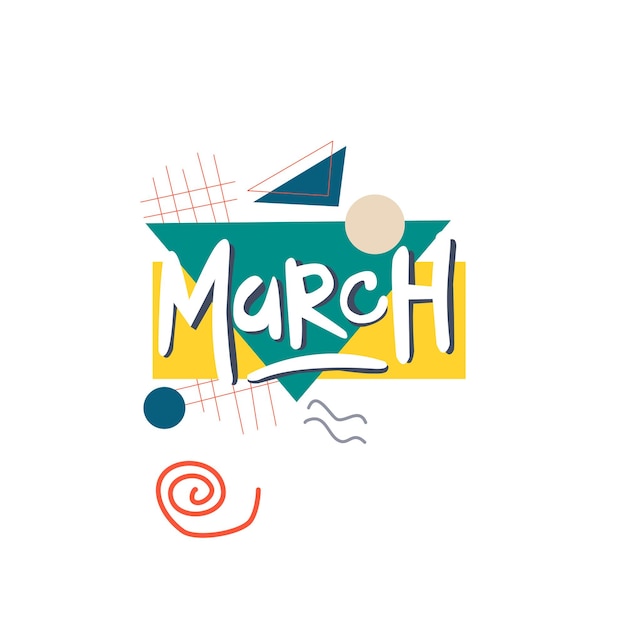 March clipart