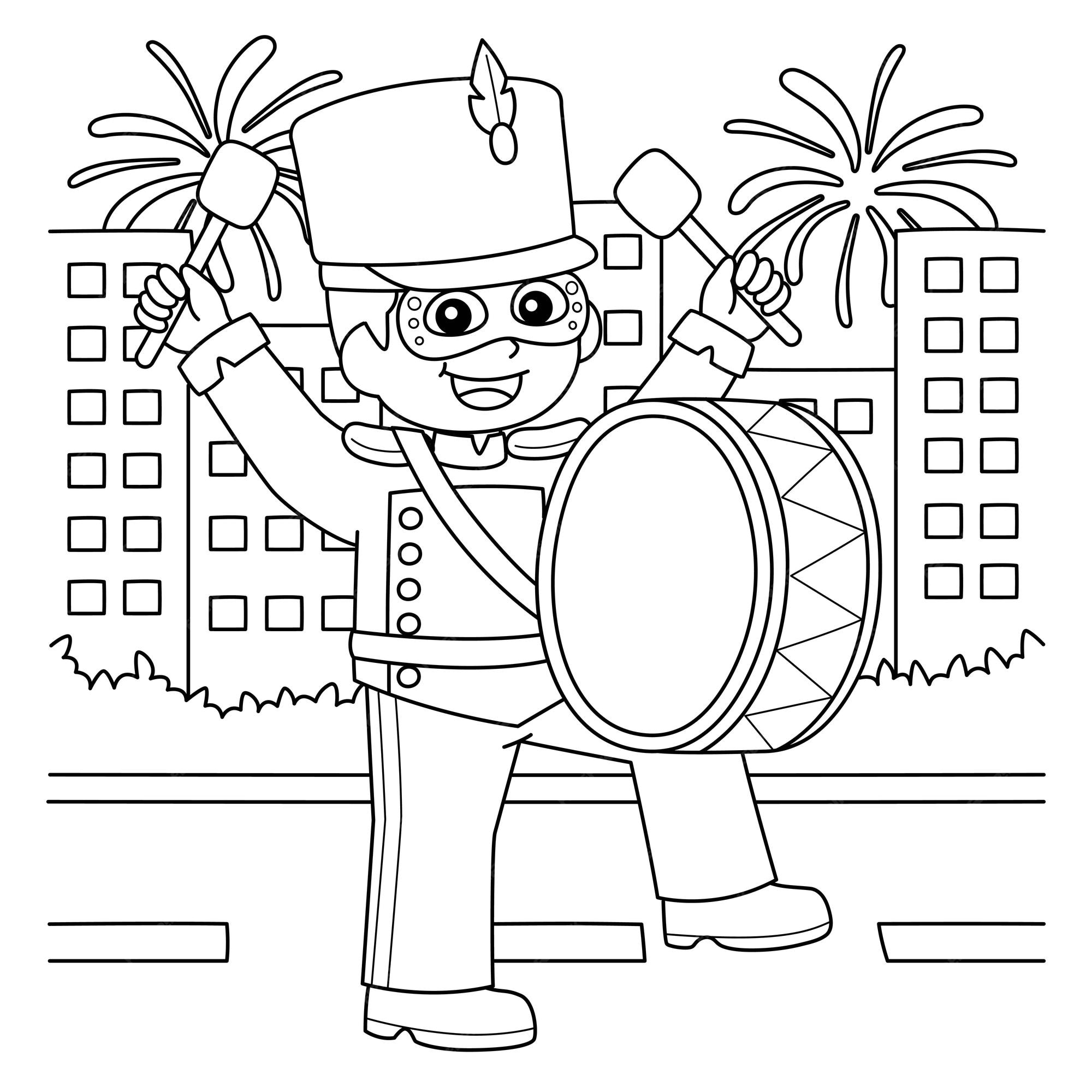 mardi gras band grafing