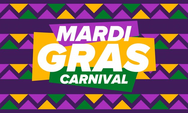 Вектор Карнавал марди гра в новом орлеане жирный вторник фольклорный фестивальный костюм маскарад карнавальная маска