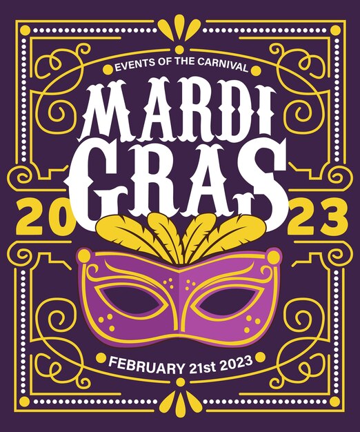mardi gras posters for sale