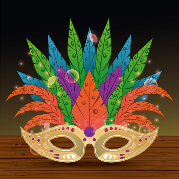 Maschera di mardi gras