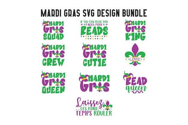 Mardi Gras SVG Bundle