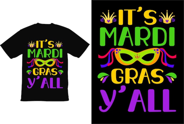 Mardi Gras t-shirt design, Mardi Gras SVG t-shirt design, Typografie Mardi Gras t shirt design