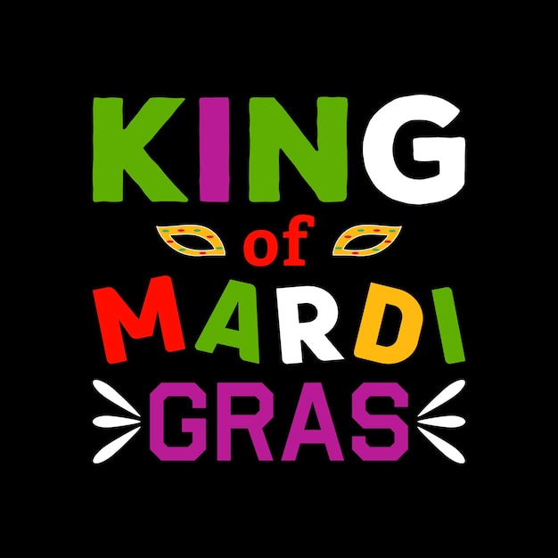 Mardi gras t-shirt design