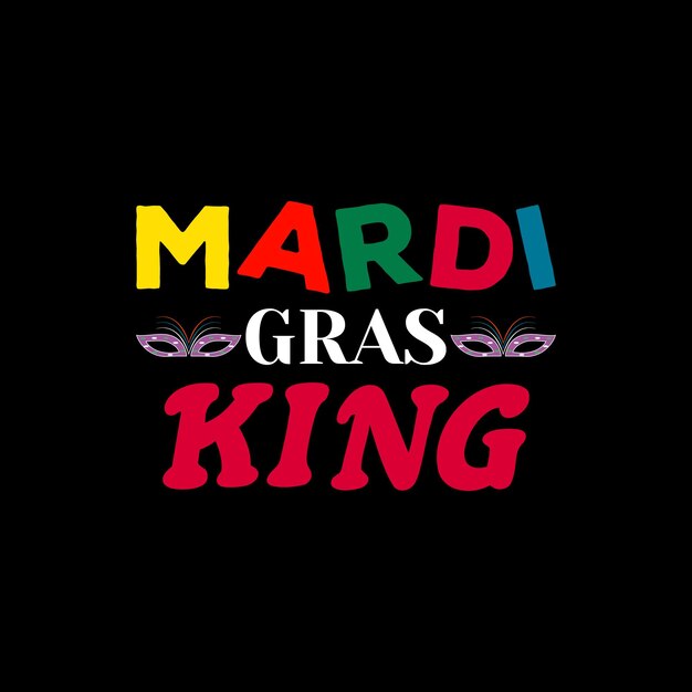 MARDI GRAS T-SHIRT . KING CAKE T-SHIRT VECTOR DESIGN