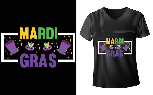 MARDI GRAS T-Shirt Ontwerp