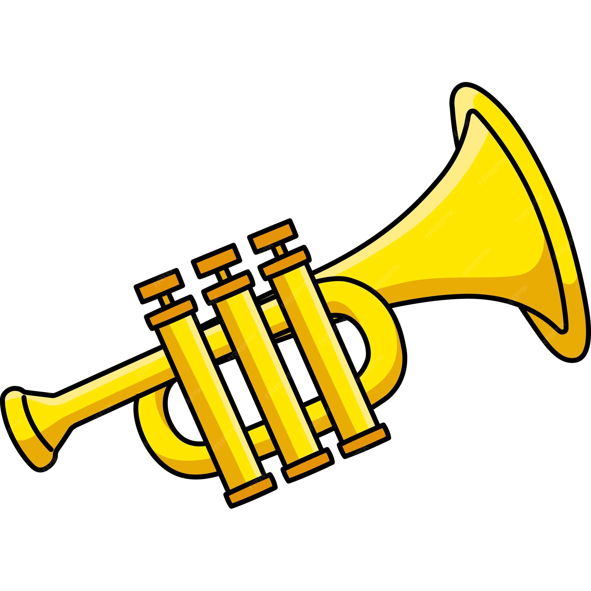 mardi gras trumpet