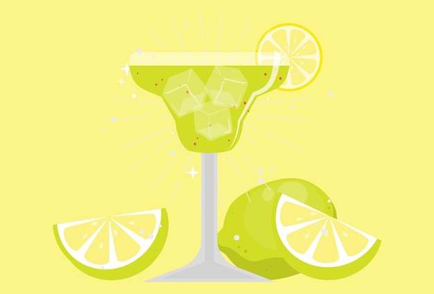 Margarita Concept Illustratie Stijlvol en prachtig