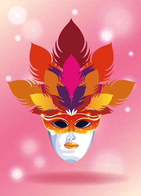 Mari gras masker