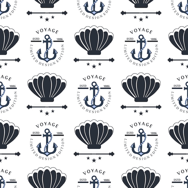 marine anchor pattern