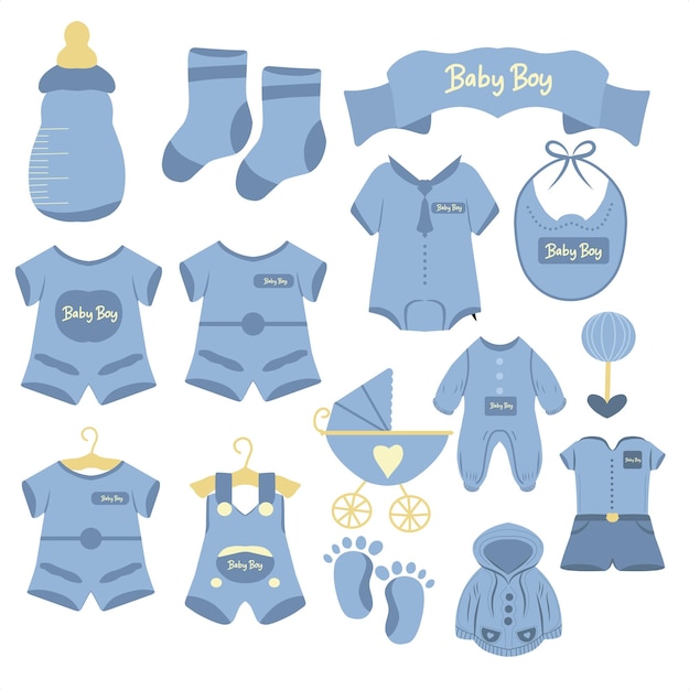 Marine collectie babyjongenskleding