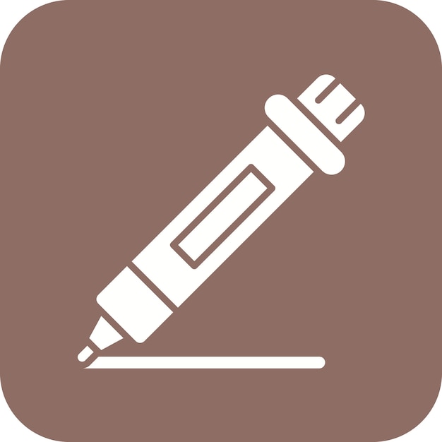 Marker icon vector image Can be used for Creativity