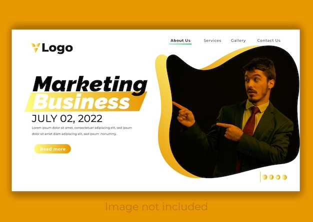 marketing business banner template